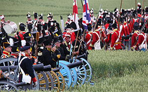 Battle of Waterloo : 200th Anniversary : Re-enactment :  Photos : Richard Moore : Photographer